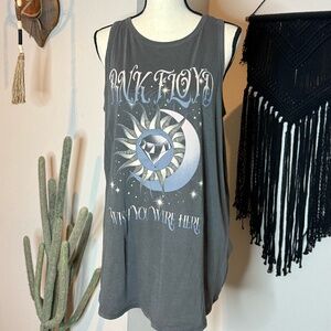 NWT! Torrid Pink Floyd Cotton Crew Neck Tank